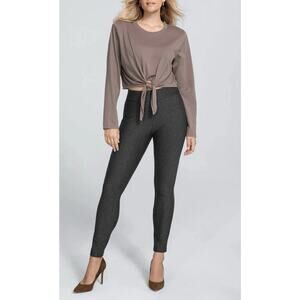 Honeylove Ever Ready Women’s Medium Pant Charcoal Dress Pant Legging $109 Shape